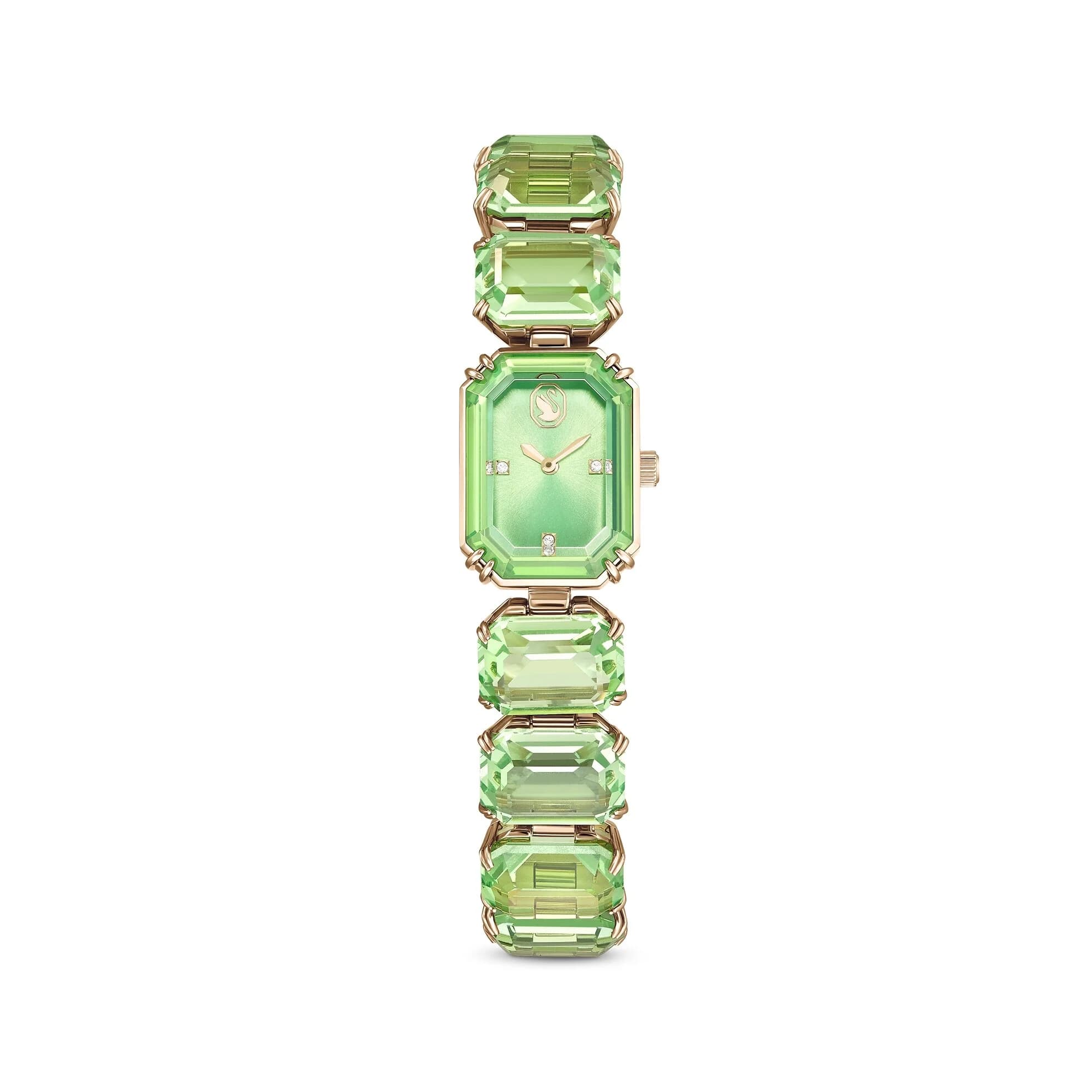 ساعت مچی سبز سوئیسی سواروسکی اورجینال Swarovski watch 5630834 — تصویر ۲
