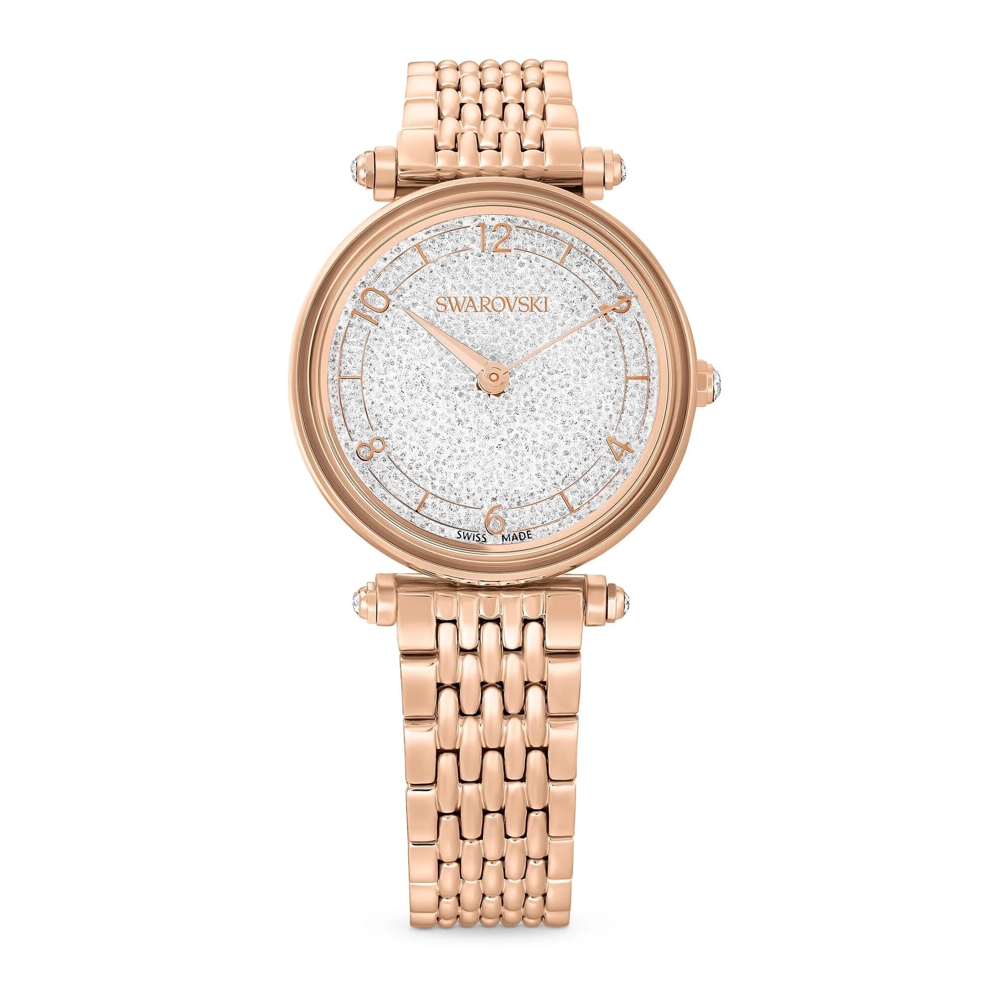 ساعت مچی رزگلد سوئیسی سواروسکی اورجینال Swarovski Crystalline Wonder Saat watch 5656911 — تصویر ۲
