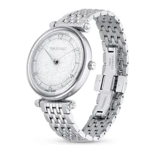 ساعت مچی نقره ای سوئیسی سواروسکی اورجینال Swarovski Crystalline Wonder Saat watch 5656929