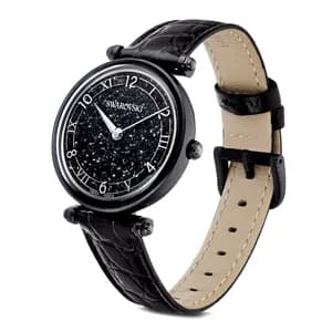 ساعت مچی مشکی سوئیسی سواروسکی اورجینال Swarovski Crystalline Wonder Saat watch 5664311 — تصویر ۶