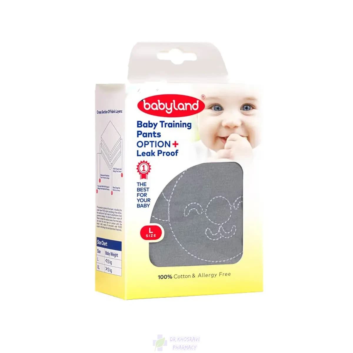 شورت آموزشی کودک بیبی لند سایز L کد 255 — تصویر ۲