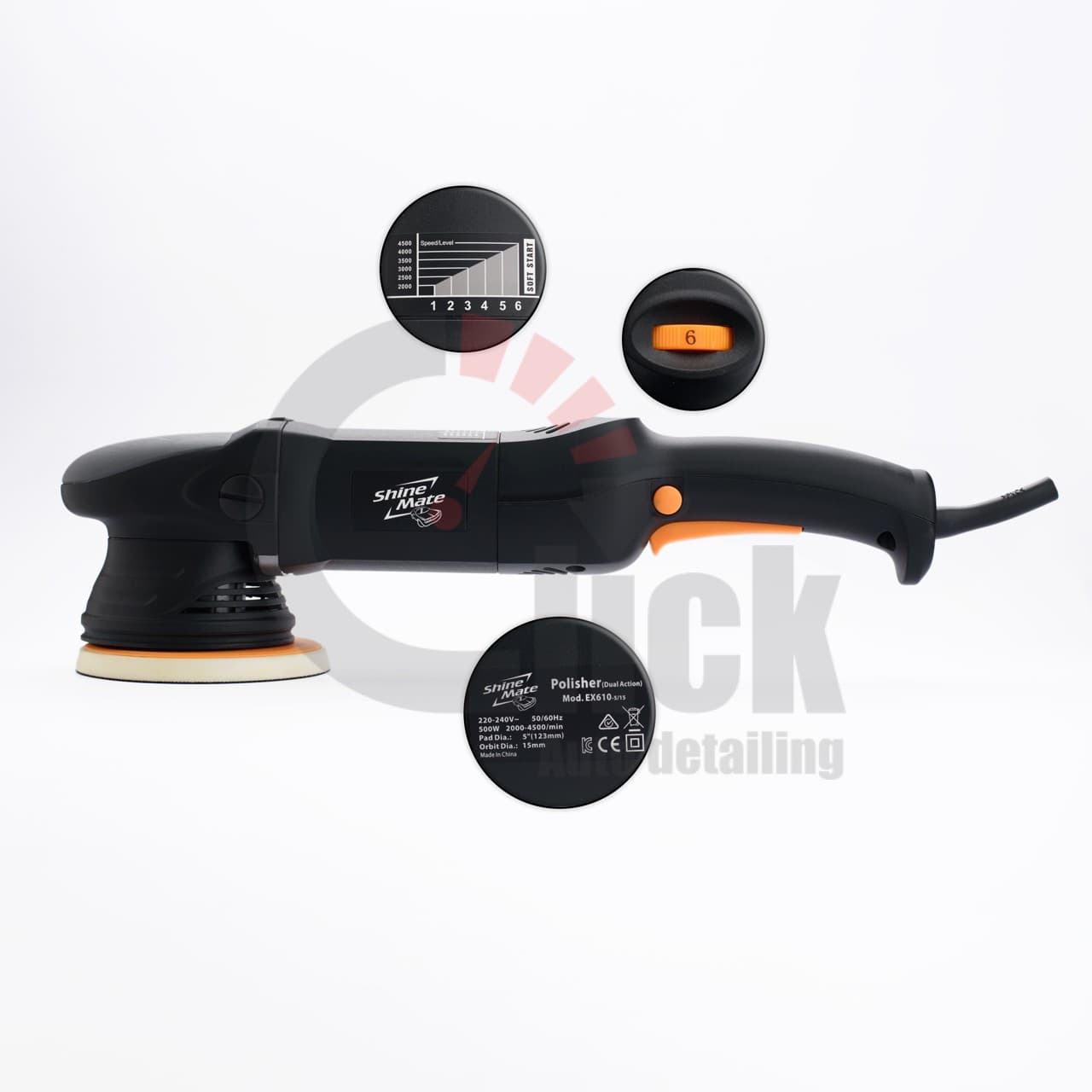 دستگاه پولیش اوربیتال شاین میت مدل ShineMate Orbital Polisher — تصویر ۲