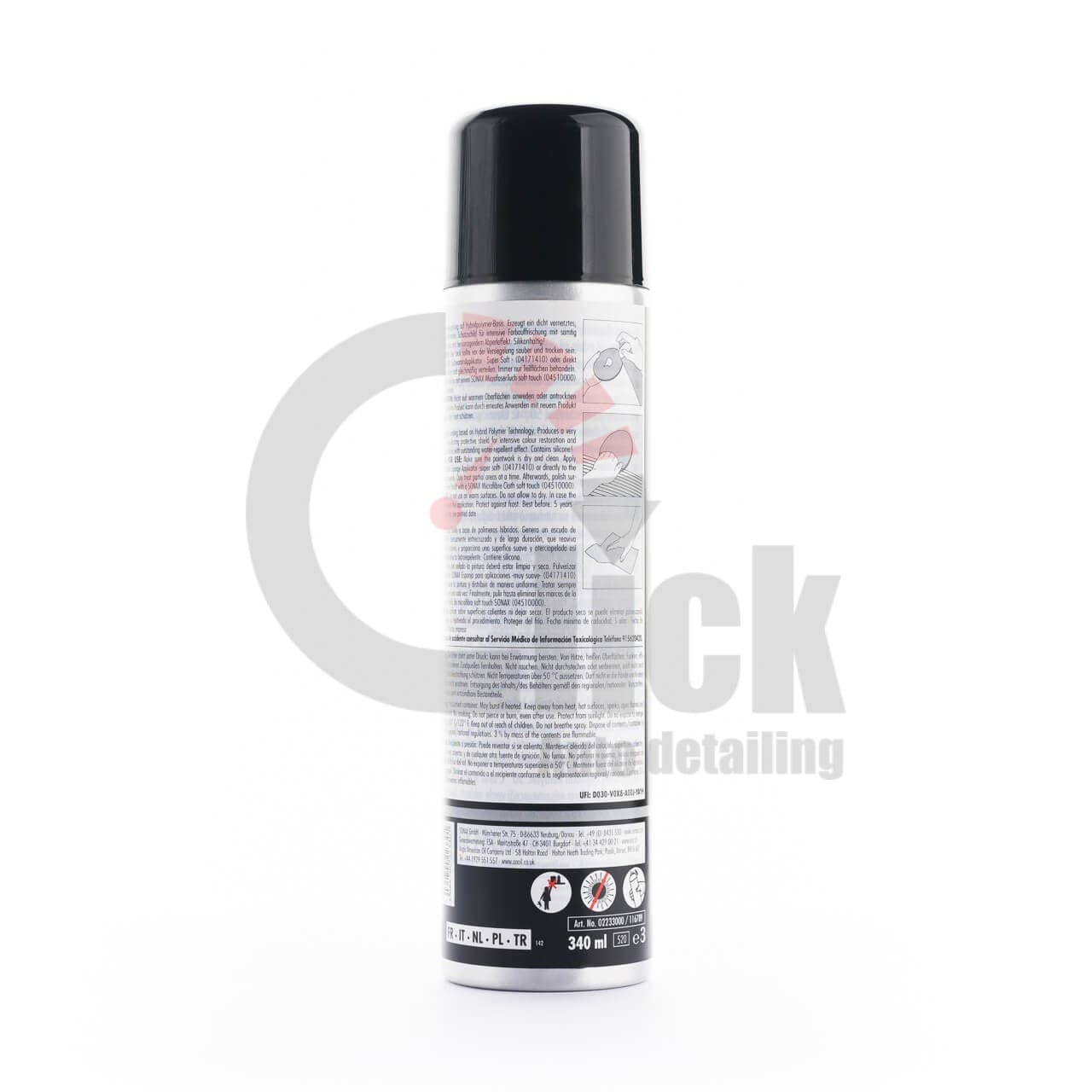 محافظ رنگ هایبرید نت سوناکس مخصوص بدنه خودرو Sonax Polymer Netshield — تصویر ۴