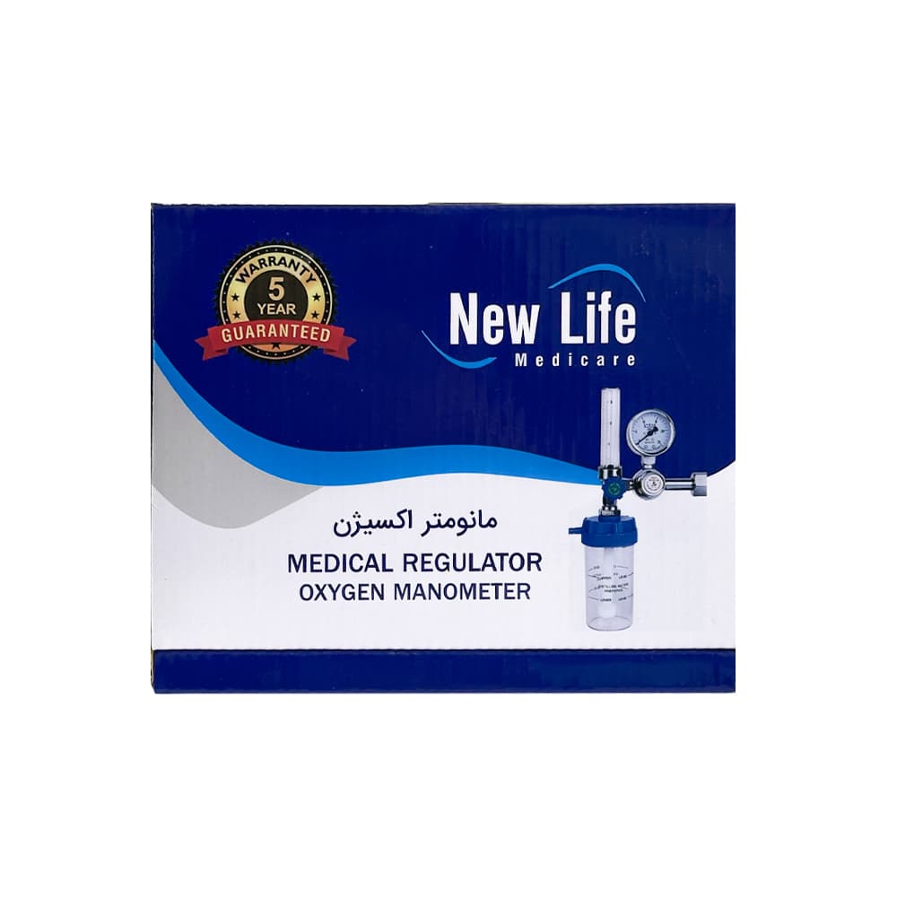 مانومتر کپسول اکسیژن Newlife — تصویر ۳