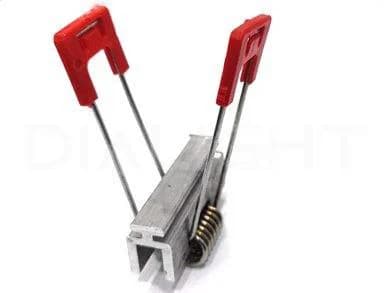 گیره فنر دو طرفه نصب لاین نوری — تصویر ۲