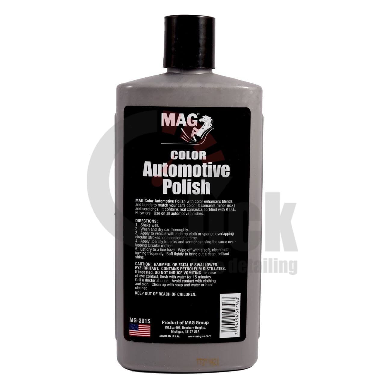 پولیش واکس طوسی همرنگ مگ MAG Color Automotive polish — تصویر ۲