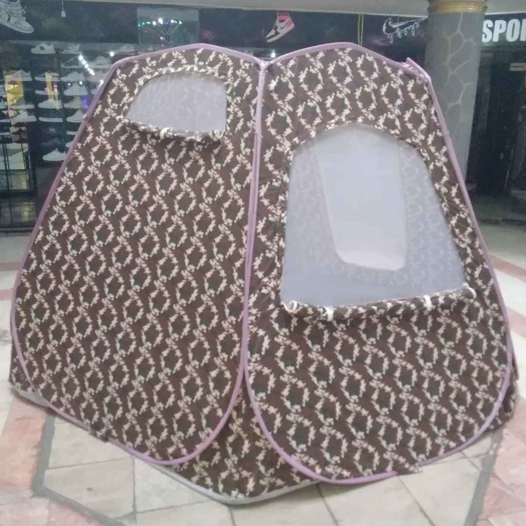 چادرمسافرتی ۶ضلعی ۱۸نفره طرح چریکی باسایبان — تصویر ۴