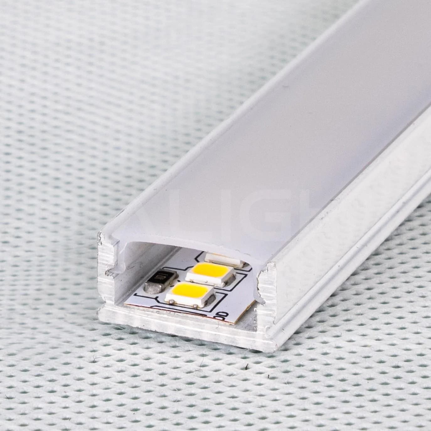 پروفیل لاین نوری تک لاین کابینتی روکار کد ۱۵