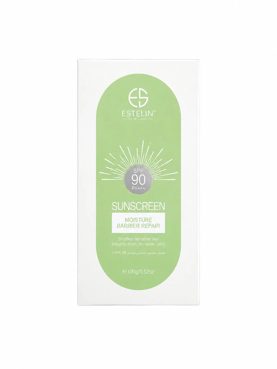 ضدآفتاب بی رنگ مناسب پوست حساس استلین SPF90 حجم 100 میلی لیتر — تصویر ۲