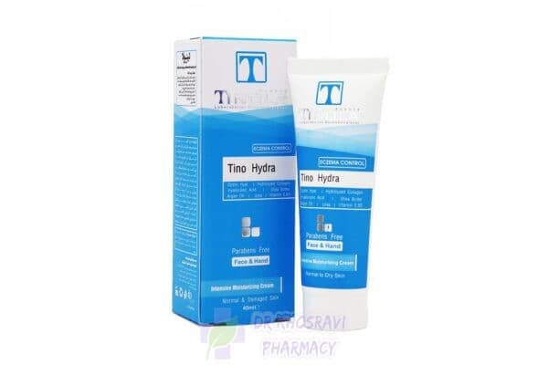 کرم مرطوب کننده بسیار قوی تینولا Tino Hydra پوست خشک و اگزمایی 40 میلی لیتر — تصویر ۲