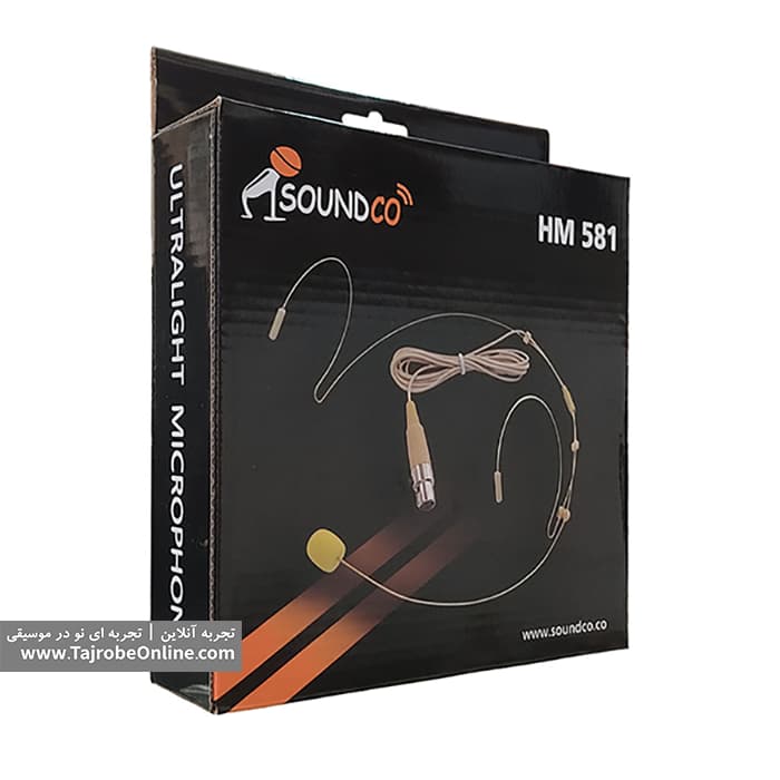میکروفون هدمیک یدکی رنگ پوست ساندکو مدل HM581 — تصویر ۸