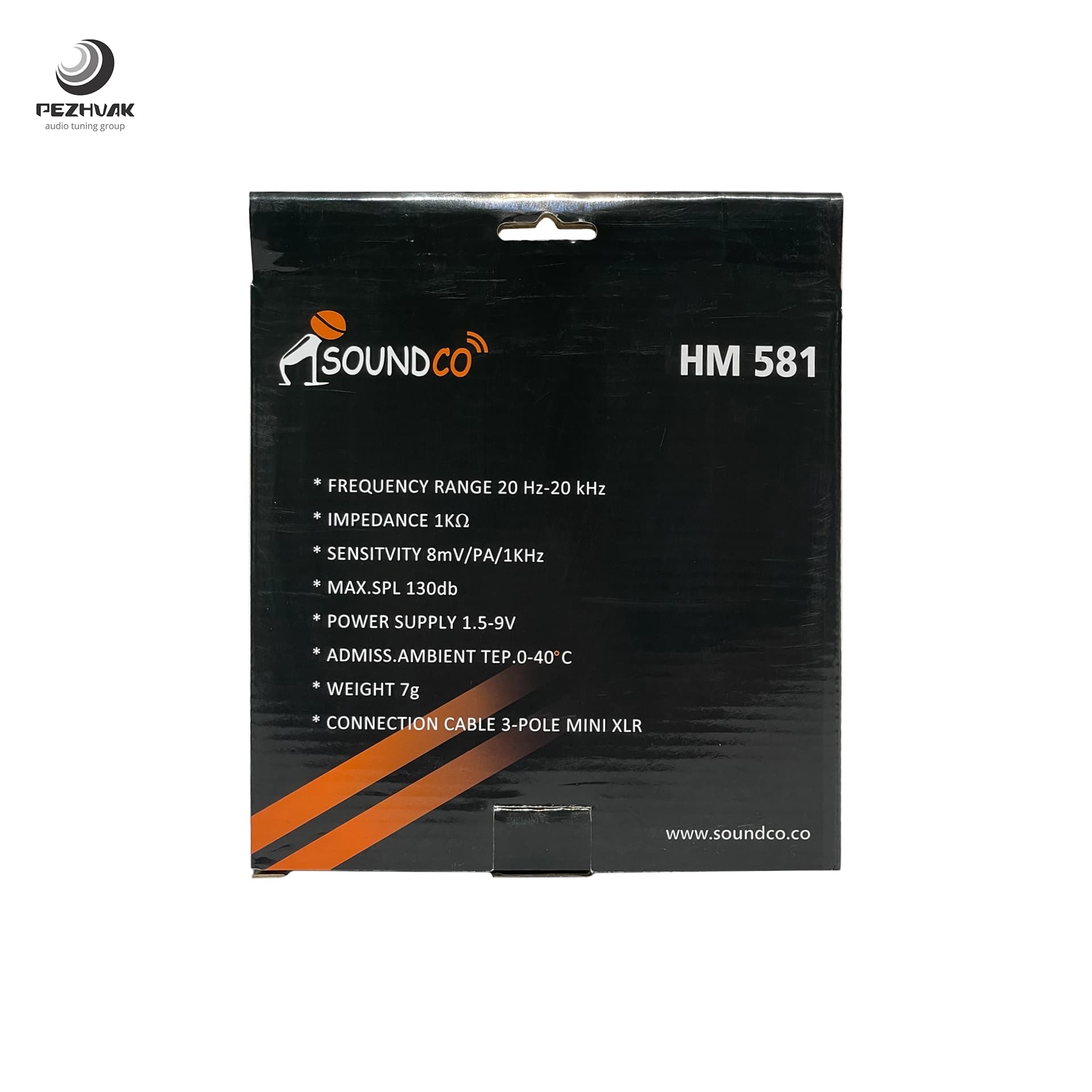 میکروفون هدمیک یدکی رنگ پوست ساندکو مدل HM581 — تصویر ۶