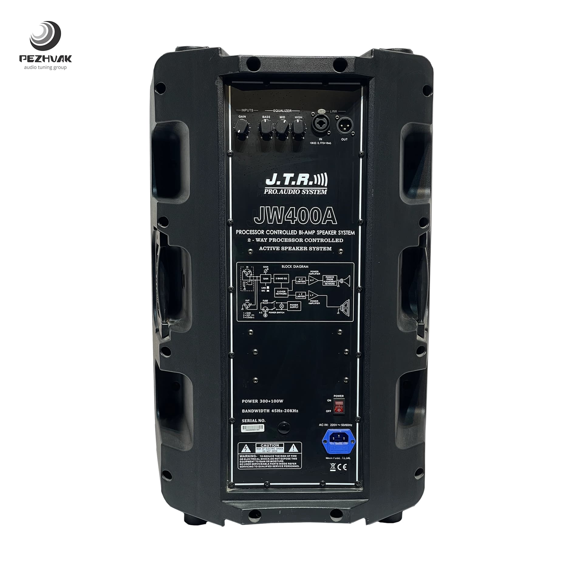 باند اکتیو جی تی ار مدل JW400A برند JTR — تصویر ۸