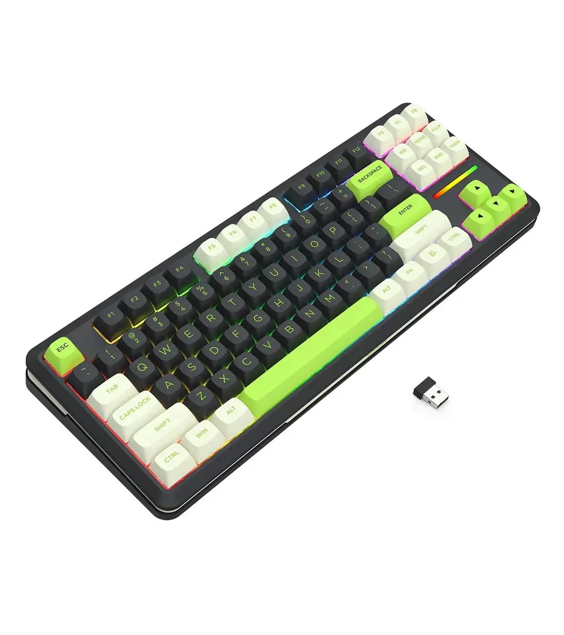 کیبورد بی سیم مکانیکال گیمینگ ردراگون WILDSLASH K734 BWG PRO — تصویر ۵