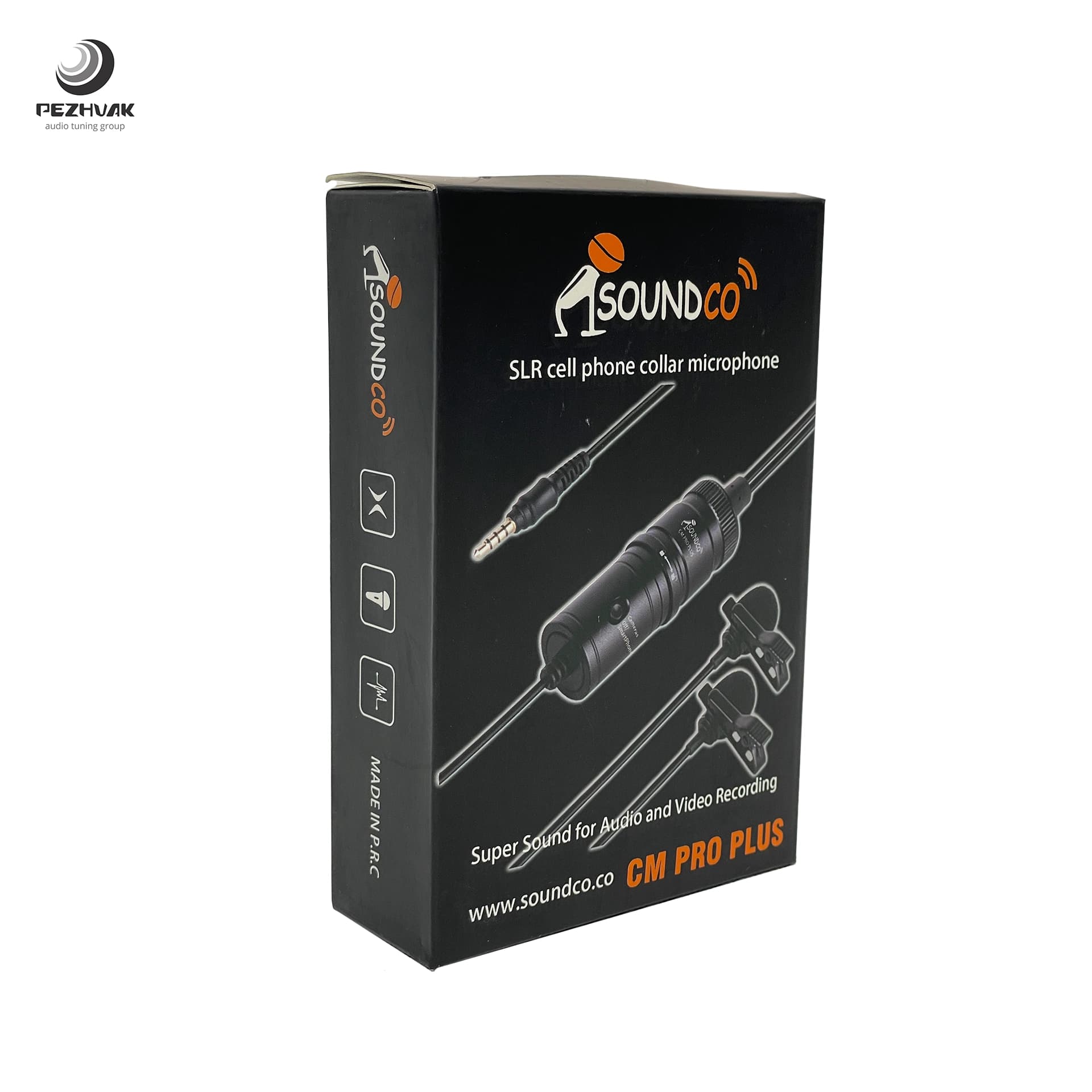میکروفون یقه ای با سیم ساندکو مدل CM Pro Plus — تصویر ۳