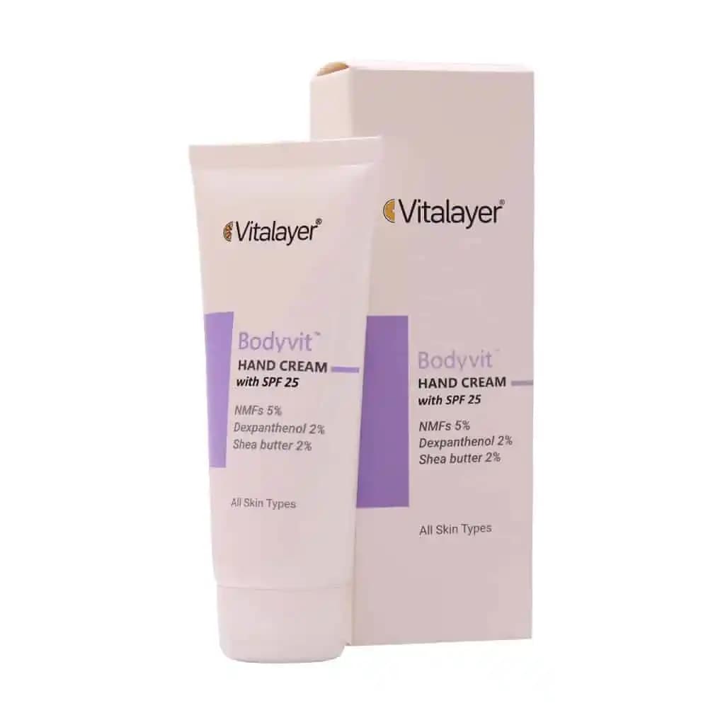 کرم مرطوب کننده دست SPF25 بادی ویت ویتالیر 75 میلی لیتر — تصویر ۶