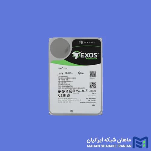 هارد سیگیت SEAGATE EXOS 24TB X24 SAS ST24000NM007H