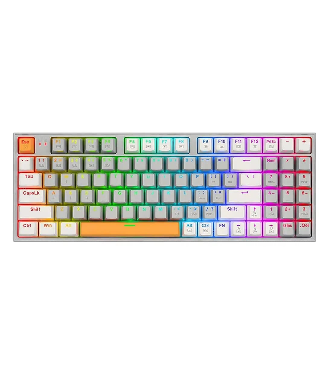 کیبورد مکانیکال گیمینگ ردراگون Kitava K636 GWO RGB