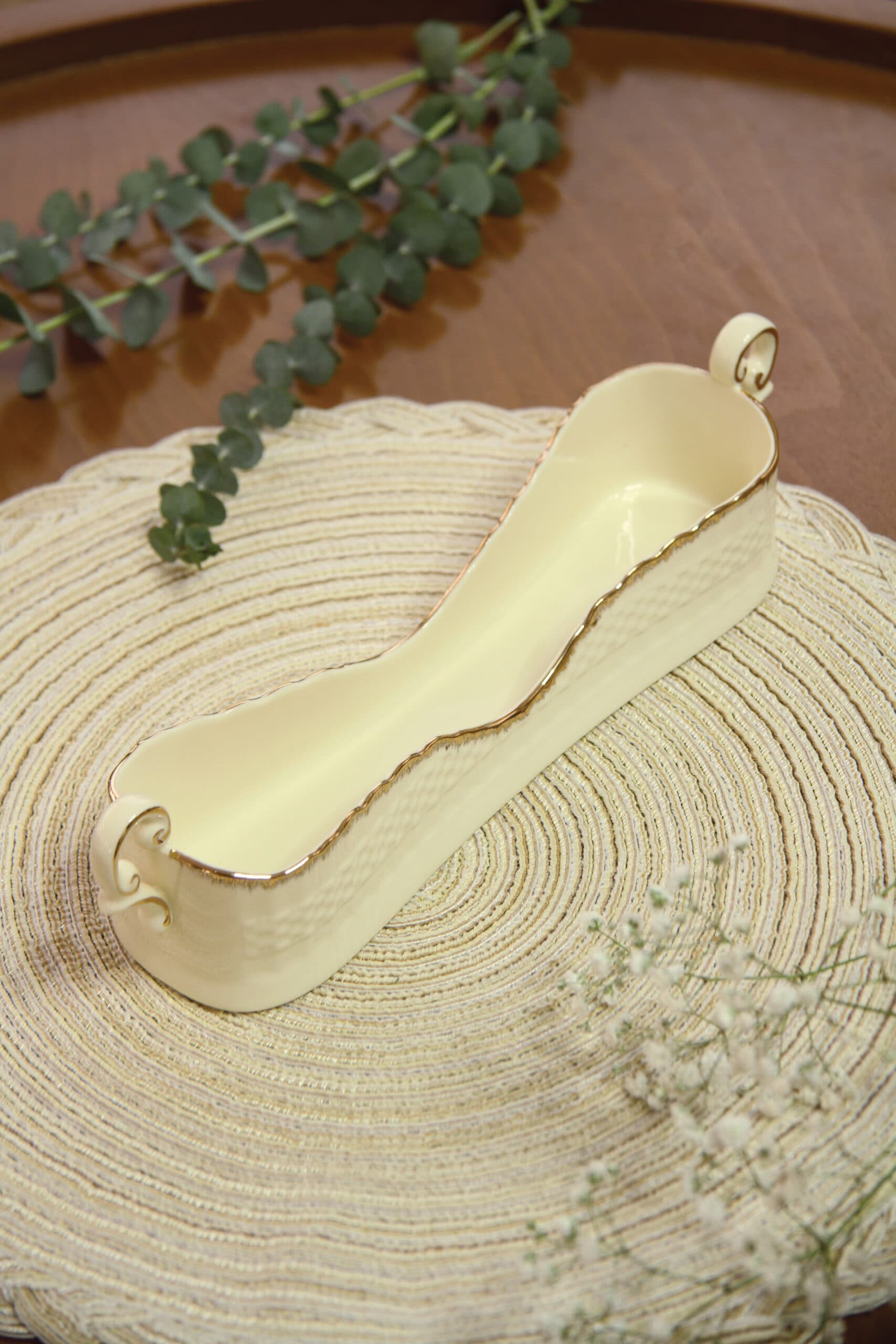 سرویس کامل چینی لبه طلایی – وارداتی — تصویر ۴