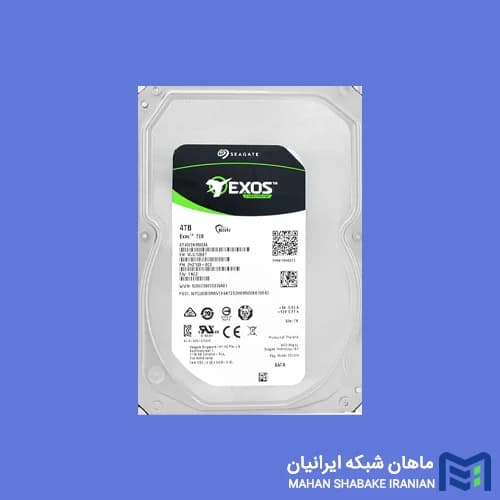 هارد سرور Seagate Exos 4TB 7E8 ST4000NM000A 512n Ent SATA — تصویر ۲