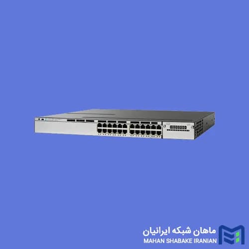 سوئیچ PoE سیسکو 24 پورت WS-C3750X-24P-L
