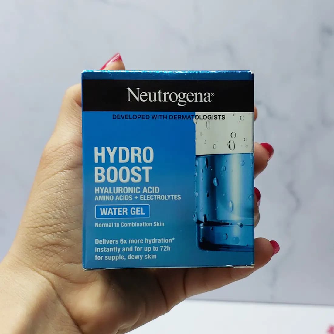 واتر ژل آبرسان صورت نوتروژینا مدل Hydro Boost حجم 50 میلی لیتر — تصویر ۱۰