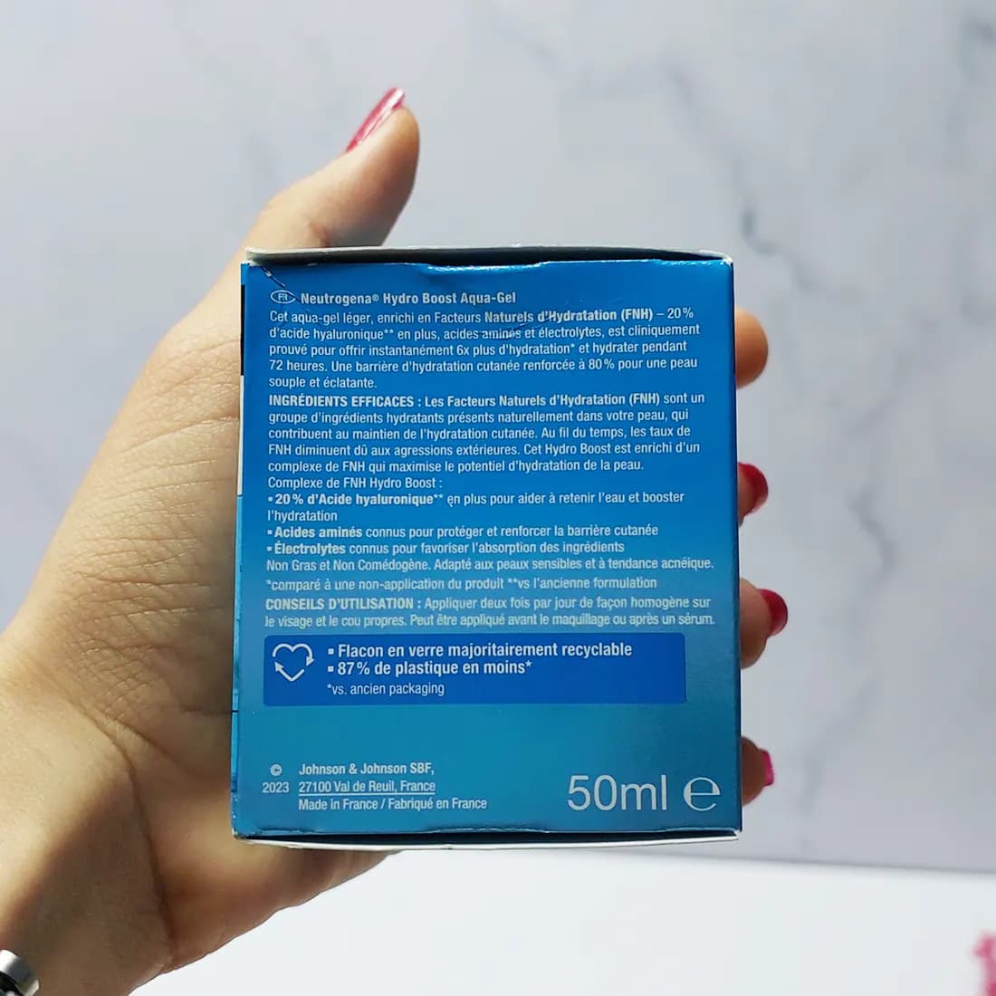واتر ژل آبرسان صورت نوتروژینا مدل Hydro Boost حجم 50 میلی لیتر — تصویر ۱۲