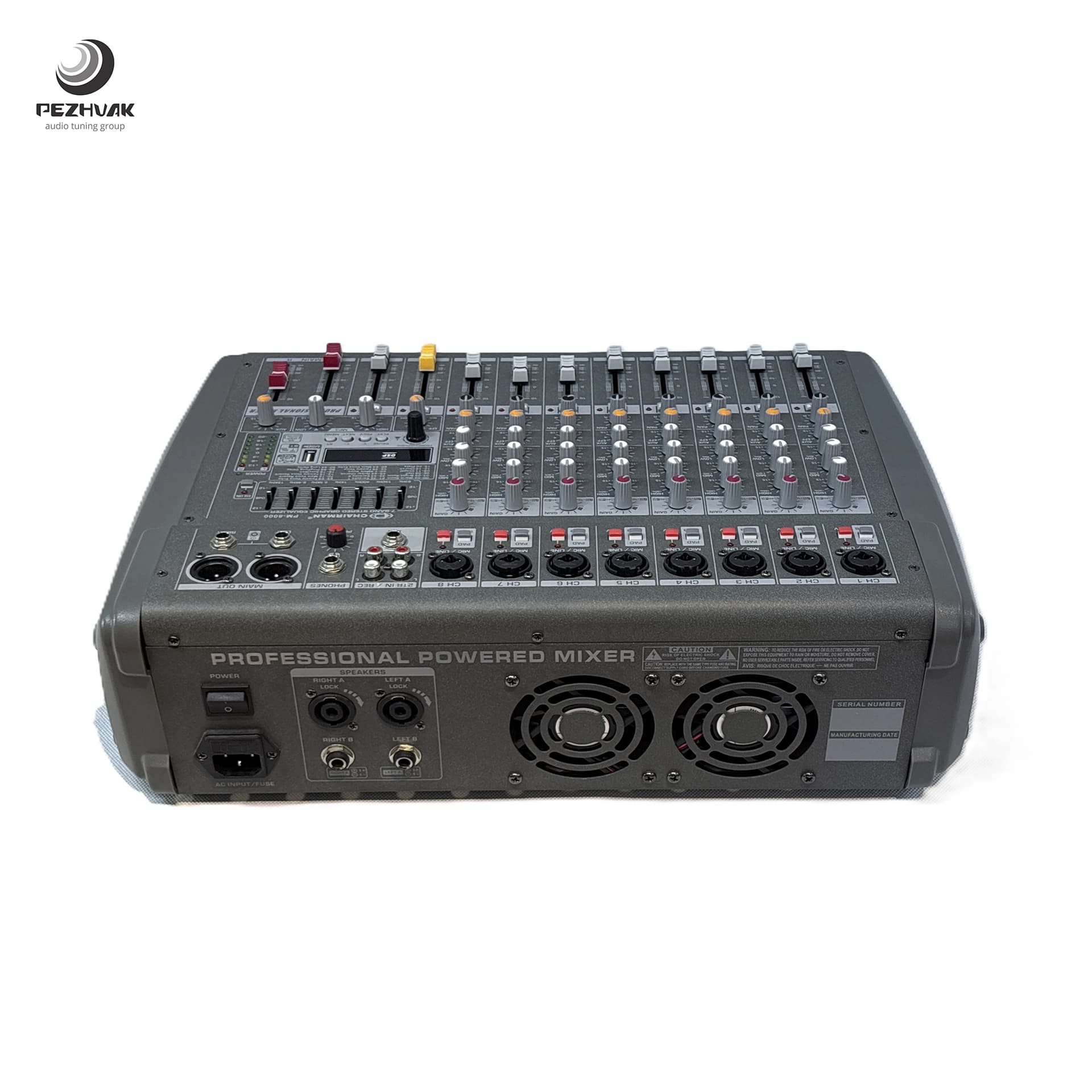 پاور میکسر چرمن برند CHAIRMAN مدل PM-8000 — تصویر ۹