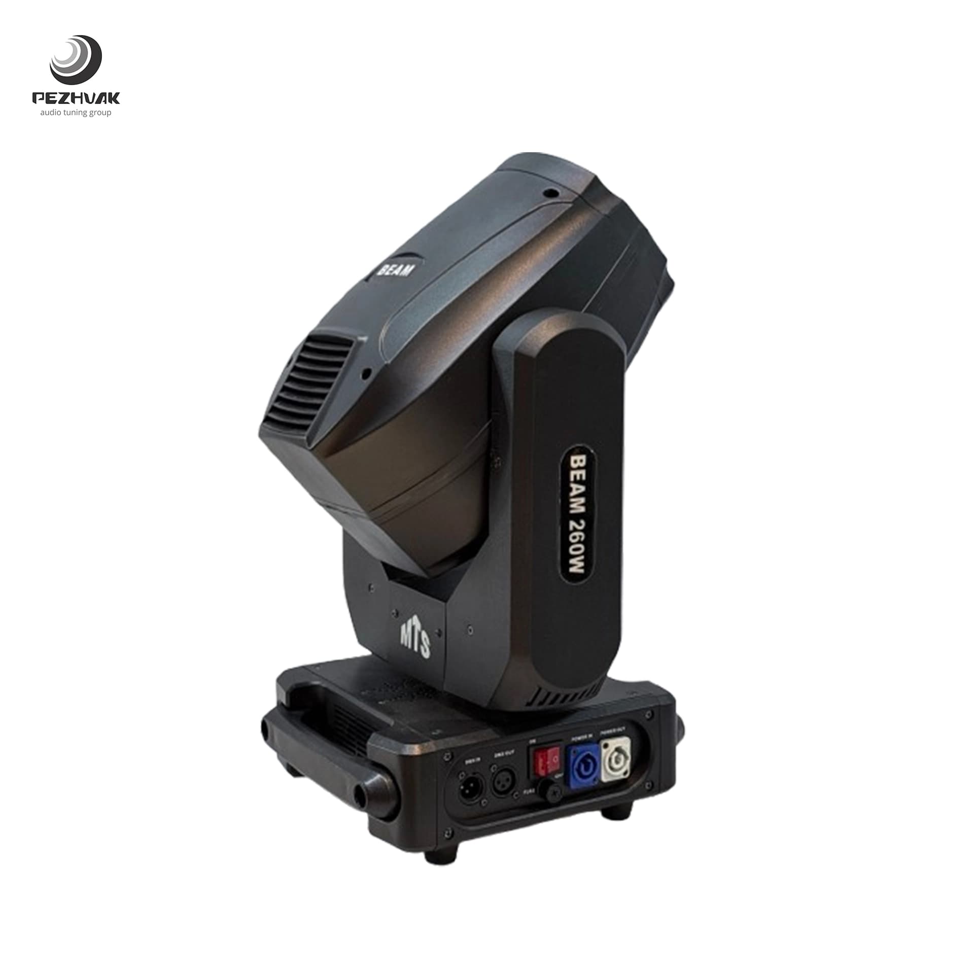 مووینگ بیم 260 وات رینگ لایت دار برند MTS مدل BEAM 260W — تصویر ۵