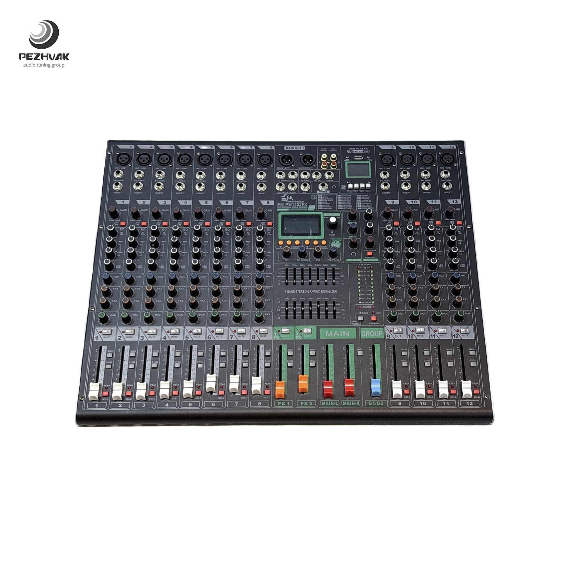 میکسر برند eminence مدل EM-PM1202FX — تصویر ۳