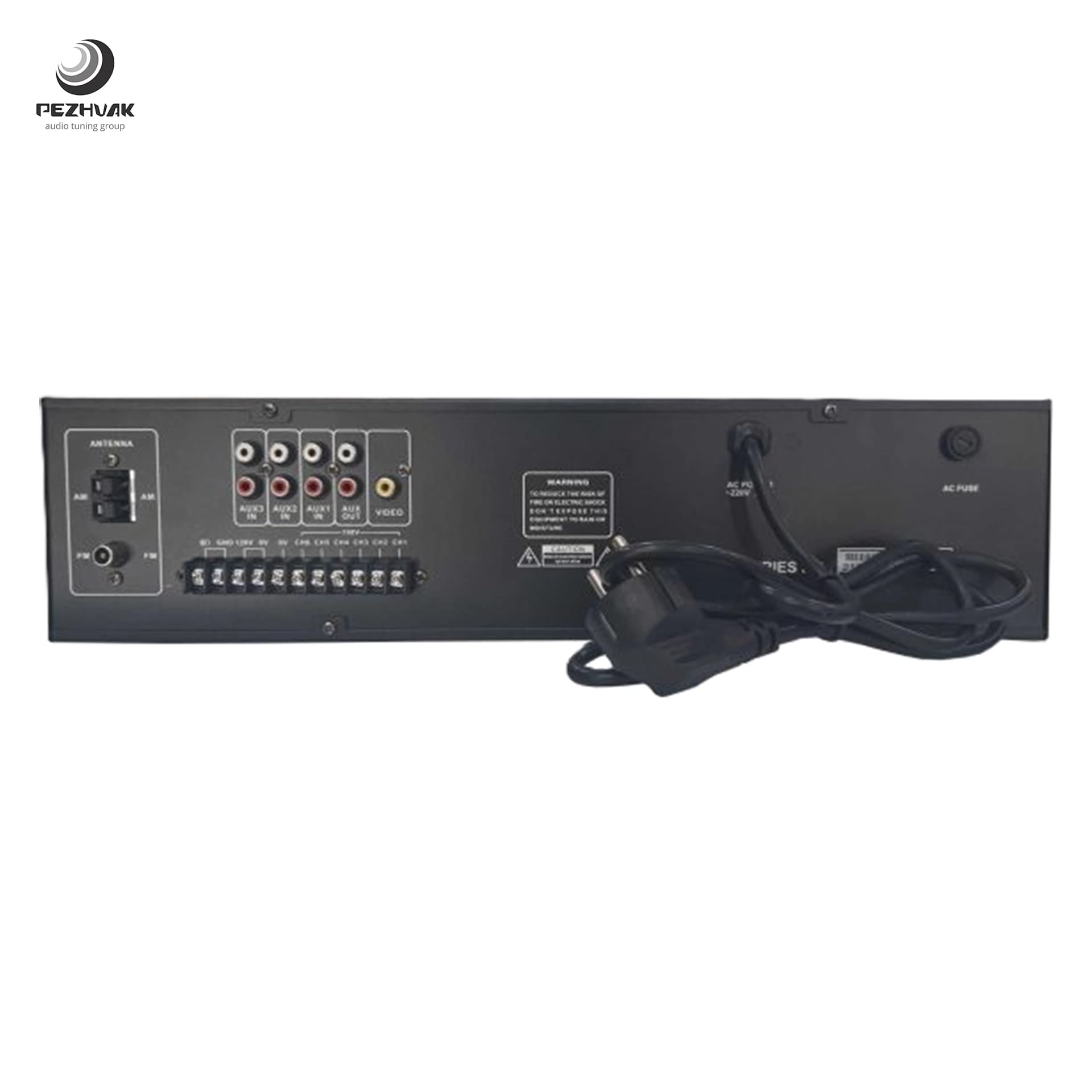 آمپلی فایر اهمی ولتی برند جی تی آر مدل JTR PB-6120 — تصویر ۳