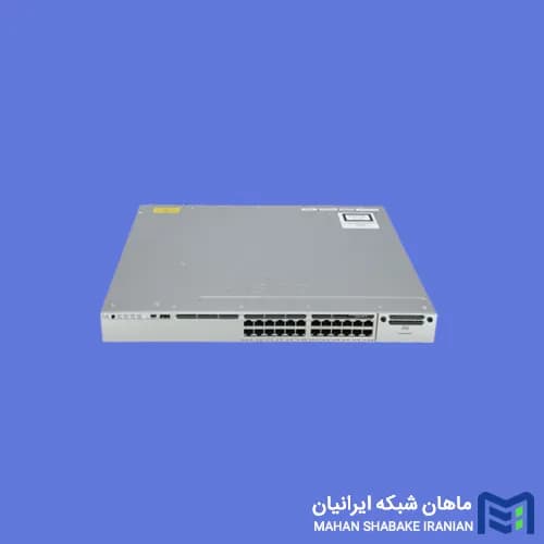 سوئیچ PoE+ سیسکو 24 پورت WS-C3850-24P-E