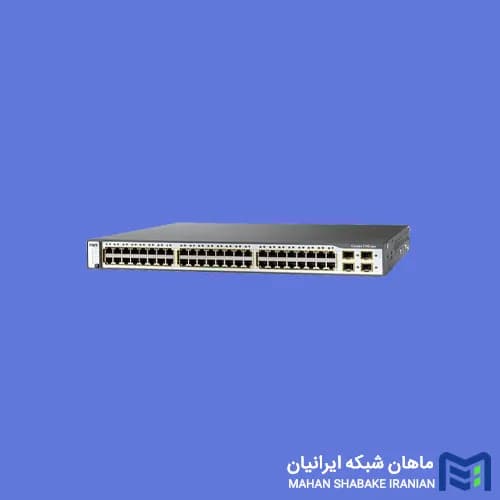 سوییچ PoE سیسکو 48 پورت WS-C3750G-48PS-E