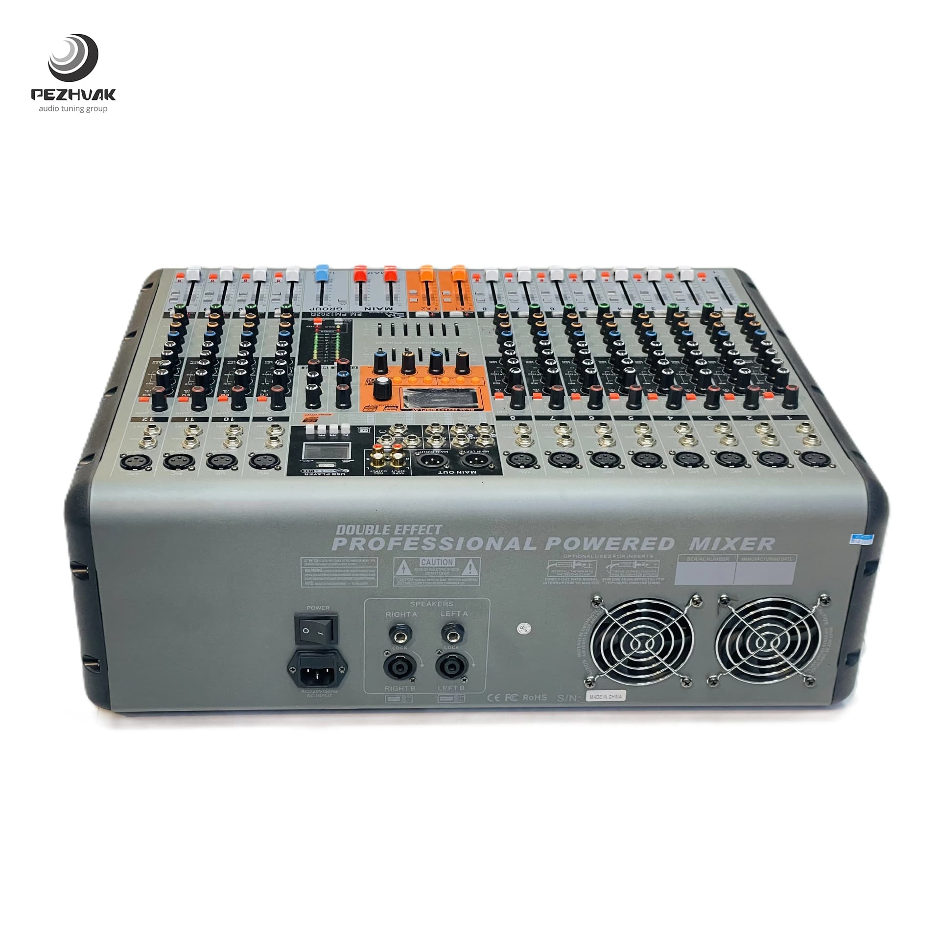 پاور میکسر 12 کانال برند eminence مدل PM1202D — تصویر ۸