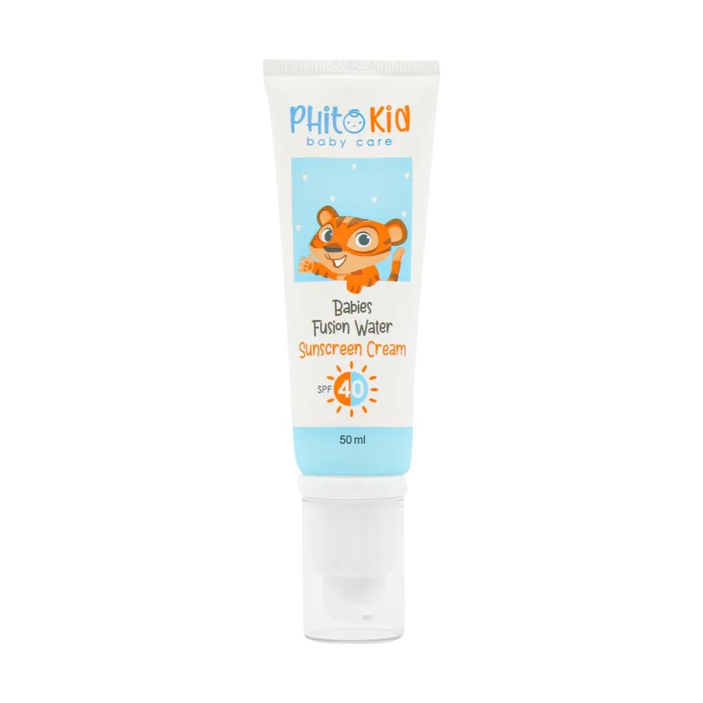کرم ضد آفتاب فیوژن واتر کودک SPF40 فیتوکید 50 میلی لیتر — تصویر ۵