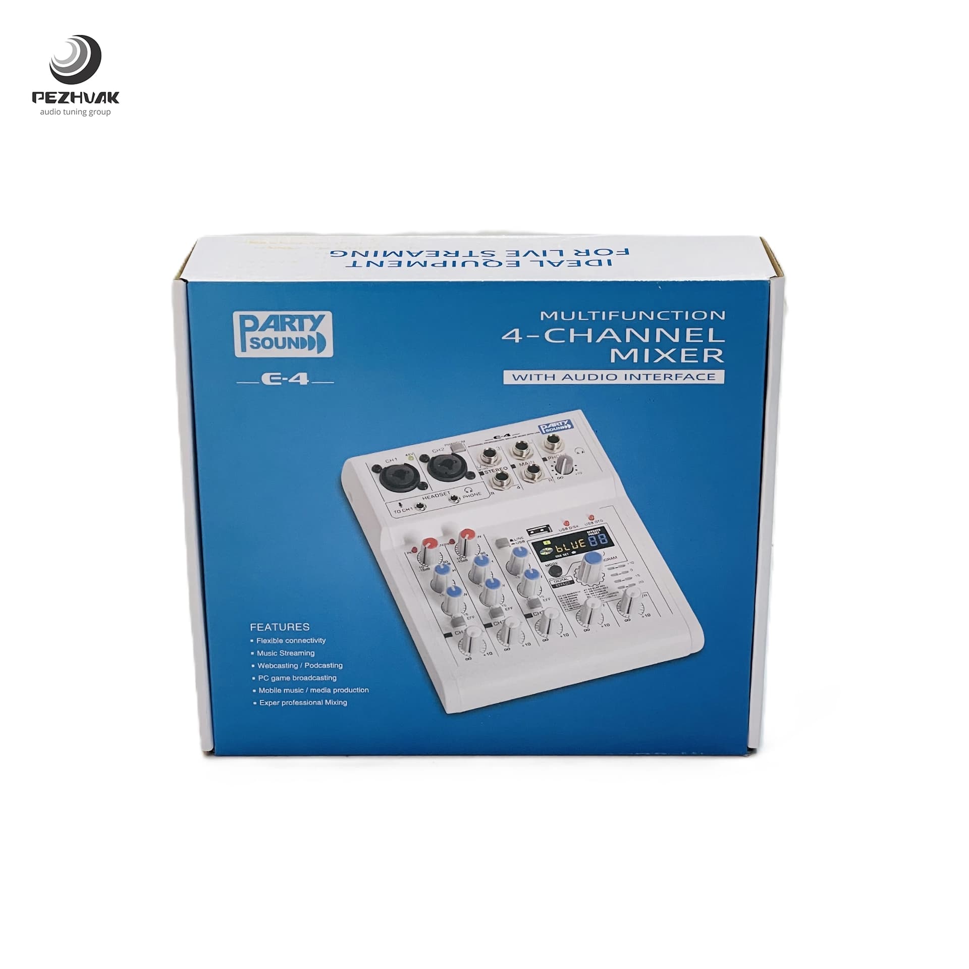 میکسر 4 کانال PARTYSOUND مدل E-4 — تصویر ۱۲