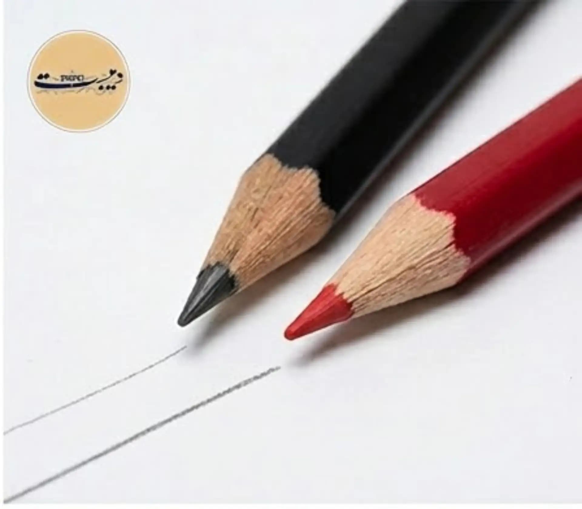 پک نوشتار دبستان | ۶ مداد مشکی + ۲ مداد قرمز + تراش و پاککن — تصویر ۴