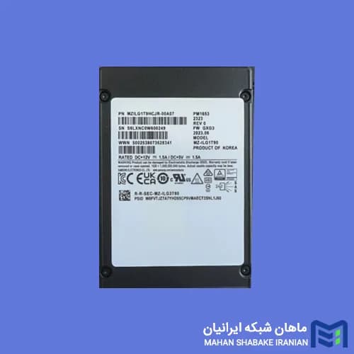 SSD سرور Samsung PM1653 1.92TB SAS 24Gb MZILG1T9HCJR — تصویر ۲