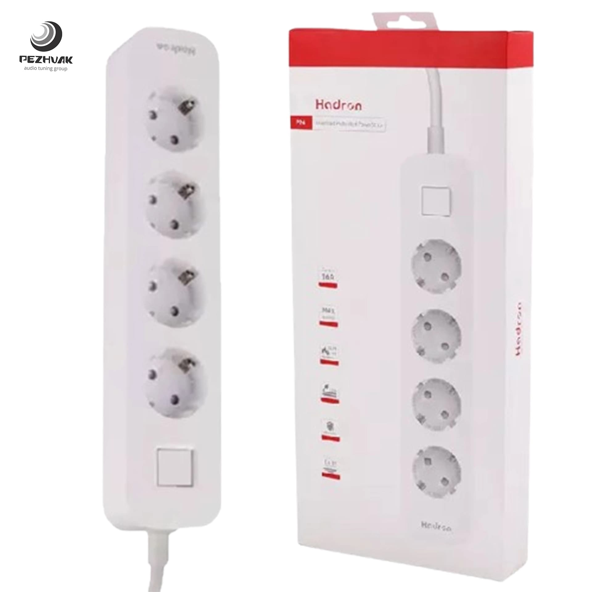 محافظ و چندراهی برق هوشمند هادرون مدل Hadron P24