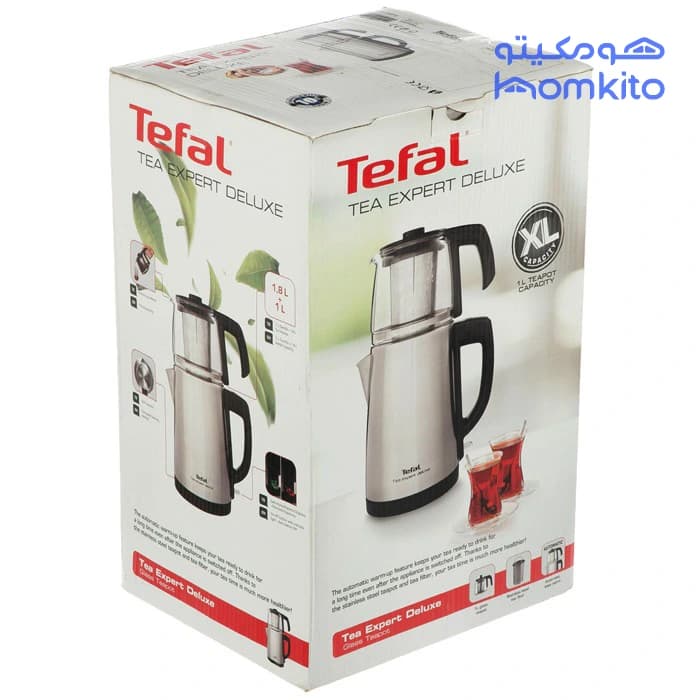 چای ساز روهمی تفال مدل BJ5108 استیل — تصویر ۷