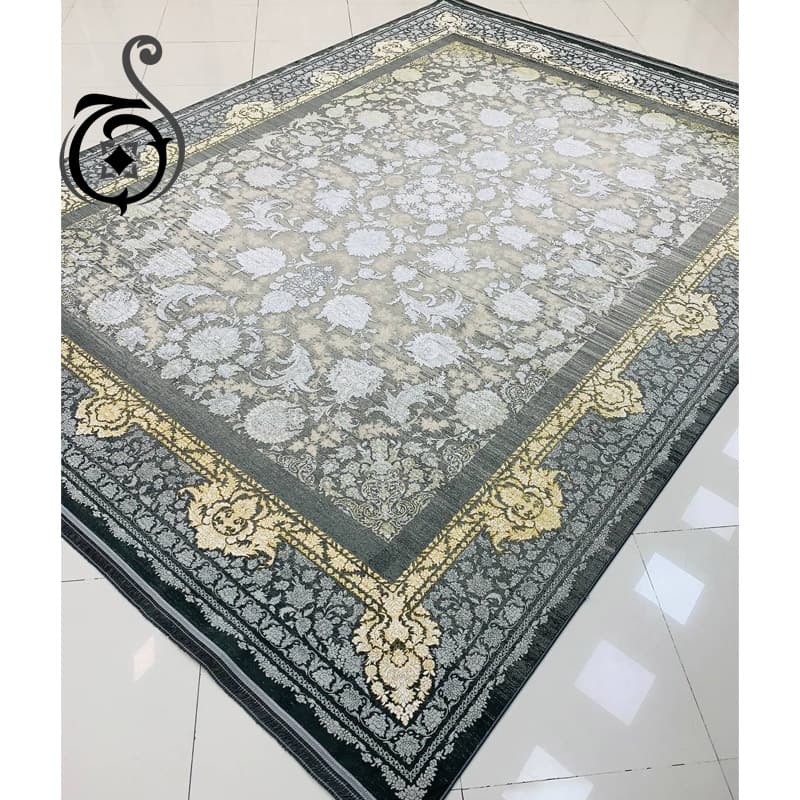 فرش 1200 شانه تراکم 3600 برجسته طرح مروارید دودی ده رنگ — تصویر ۴