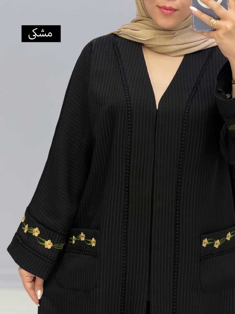 مانتو سایز بزرگ گادین کد 11061334 — تصویر ۴