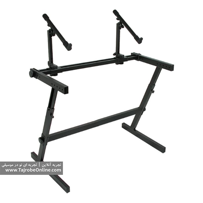 پایه کیبورد کوئیک لاک دو طبقه ایتالیایی Quik Lok مدل Z726L — تصویر ۵