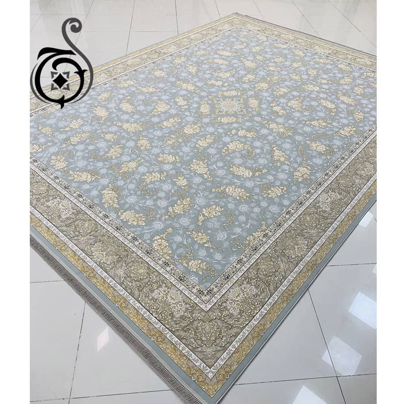 فرش 1200 شانه تراکم 3600 برجسته طرح رزیتا سیلور ده رنگ