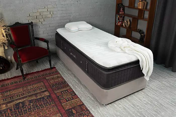 تشک یک نفره فنر پاکتی داماک مدل دارلینگ تک نفره سایز 200*90