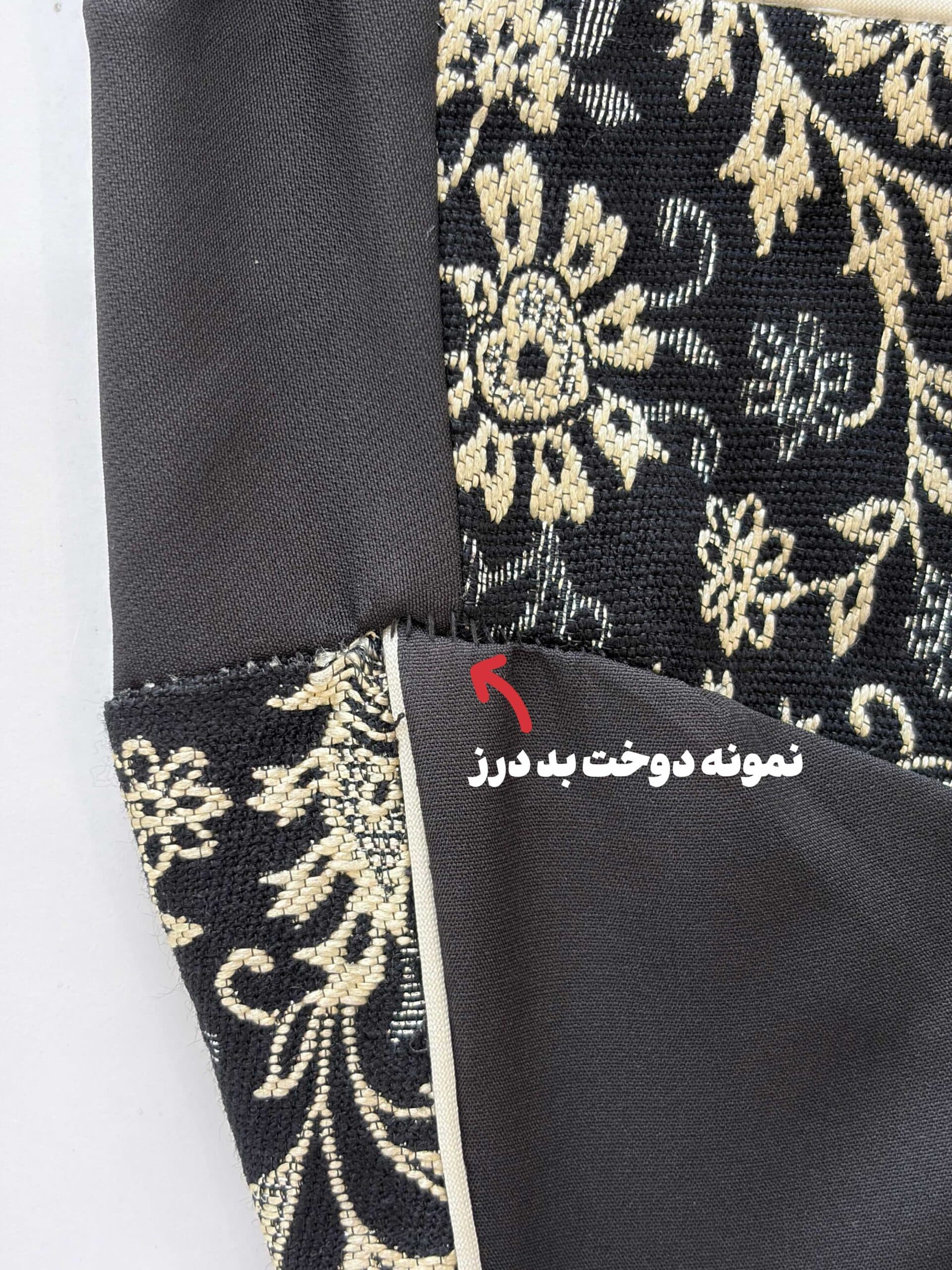 مانتو مزونی سوین کد 101124 ( ایراد دار ) — تصویر ۸
