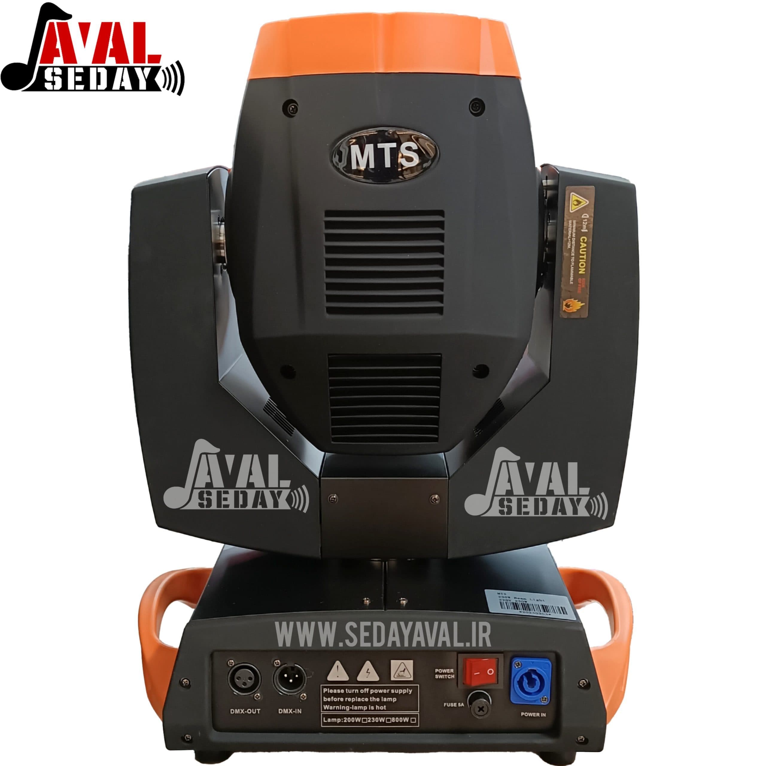مویینگ غلطکی بیم 230w وات MTS اورجینال — تصویر ۱۱