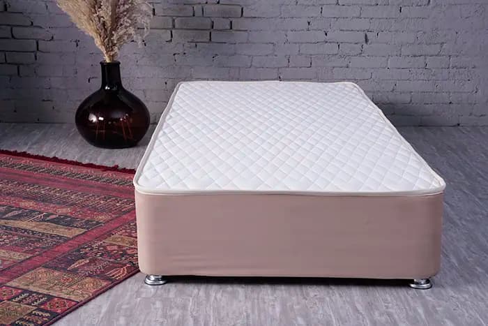 باکس تشک کارن رنگ کرمی سایز 200*90 — تصویر ۲