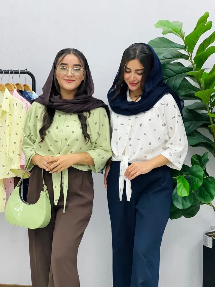 شومیز جلوگرهای الیکا — تصویر ۵