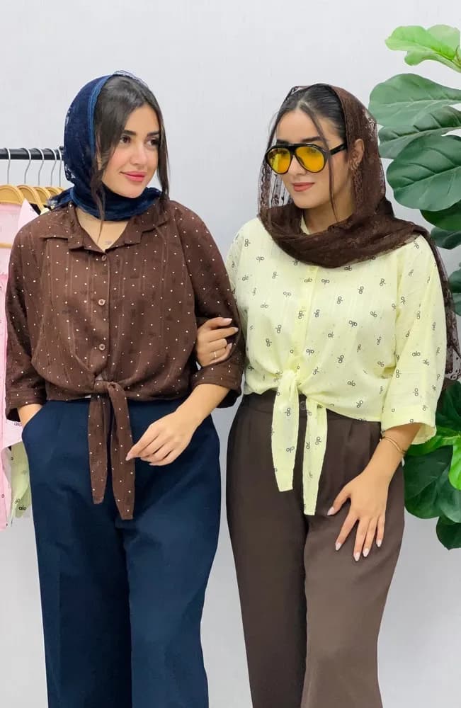 شومیز جلوگرهای الیکا